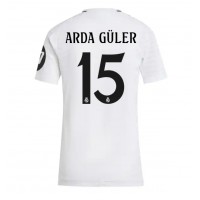 Real Madrid Arda Guler #15 Hemmatröja Kvinnor 2024-25 Korta ärmar